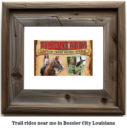 trail rides near me in Bossier City, Louisiana